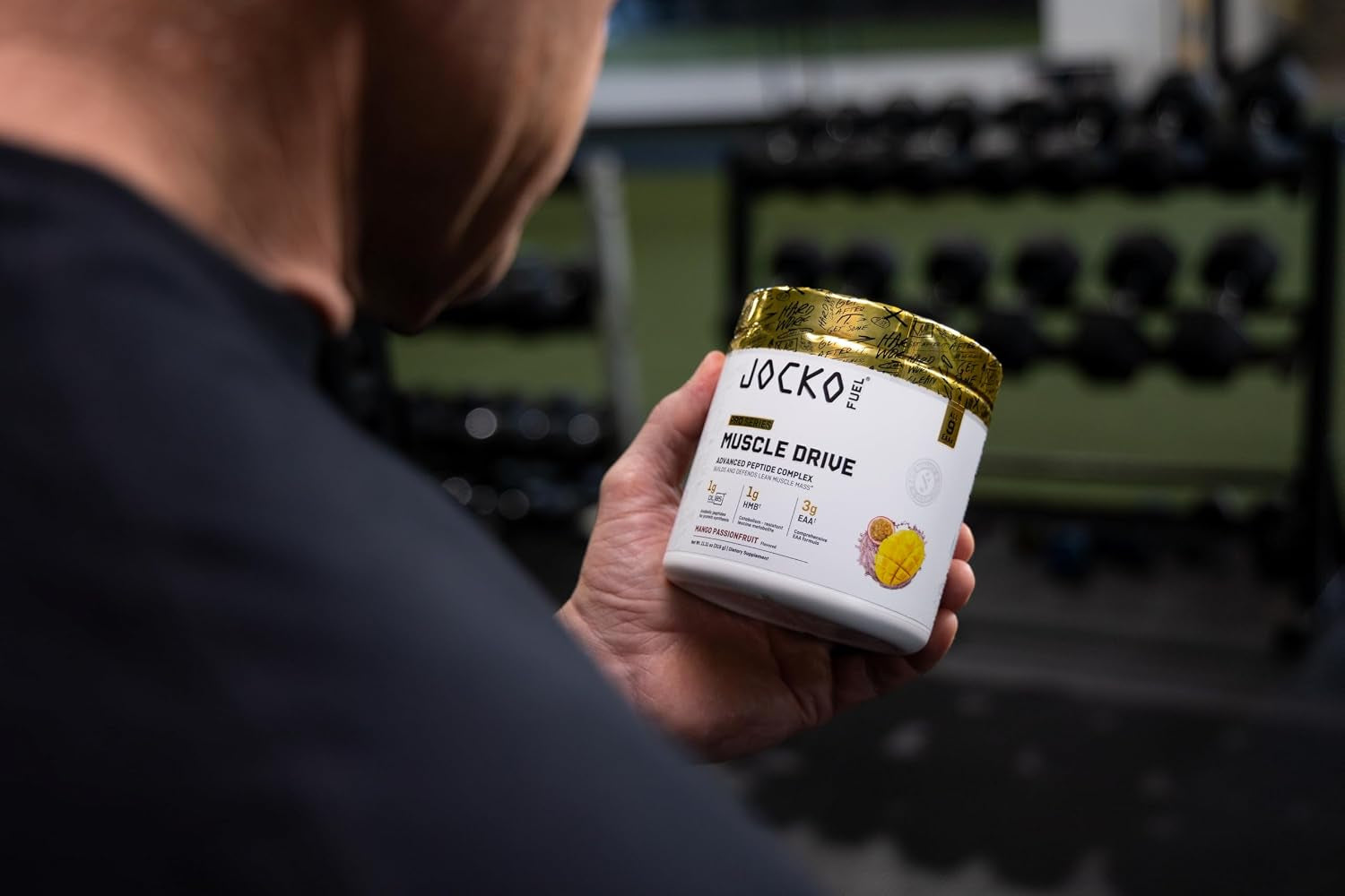 Muscle Drive Pro Series, Mango Passionfruit, HMB, Di-Leucine, Eaas, Protects Lean Muscle Mass & Breakdown, Aids Recovery, Natural Appetite Suppressant, No Bloat, Zero Sugar, 30 Servings