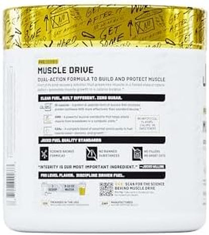 Muscle Drive Pro Series, Mango Passionfruit, HMB, Di-Leucine, Eaas, Protects Lean Muscle Mass & Breakdown, Aids Recovery, Natural Appetite Suppressant, No Bloat, Zero Sugar, 30 Servings